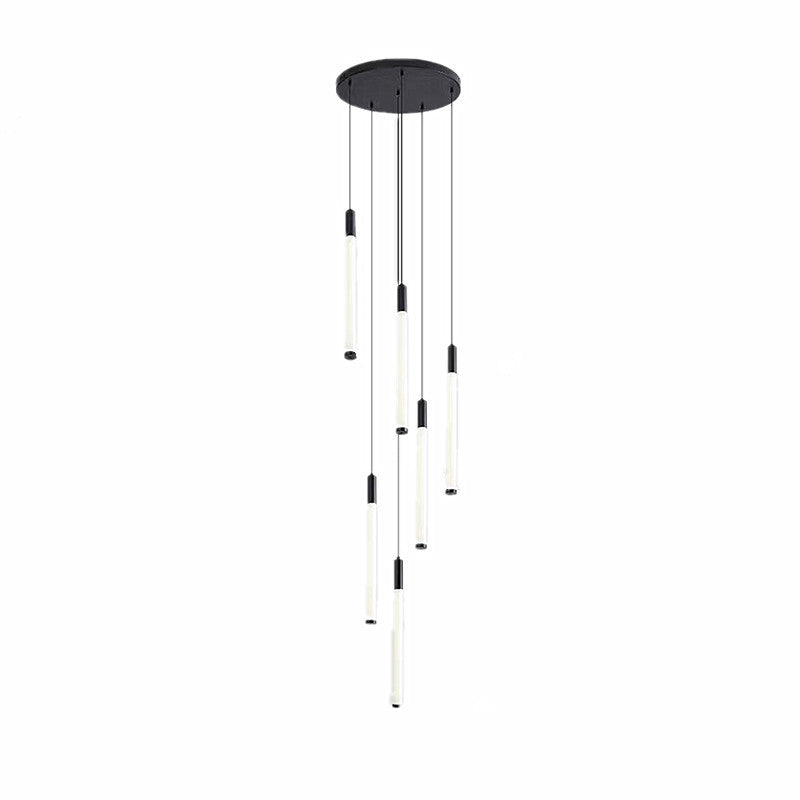 Modern Spiral LED Chandelier