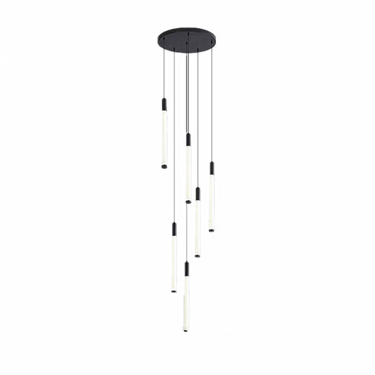 Modern Spiral LED Chandelier