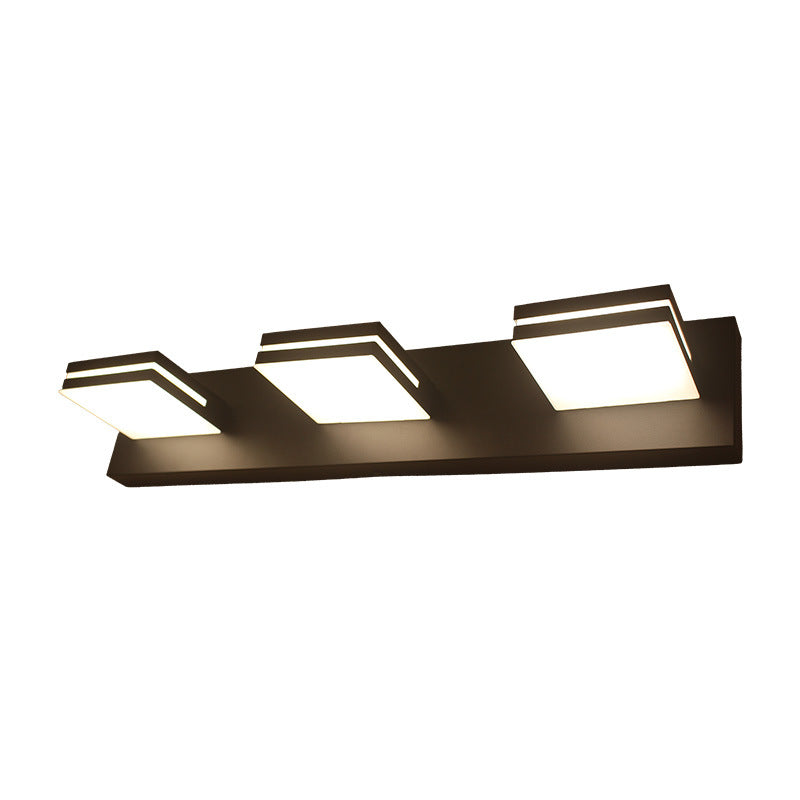 Modern Square LED Wall Lamp with Adjustable Lighting