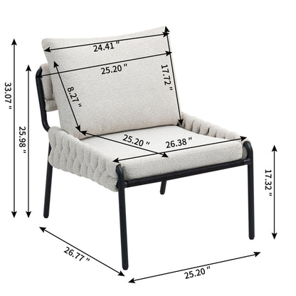 Modern-style lounge chair