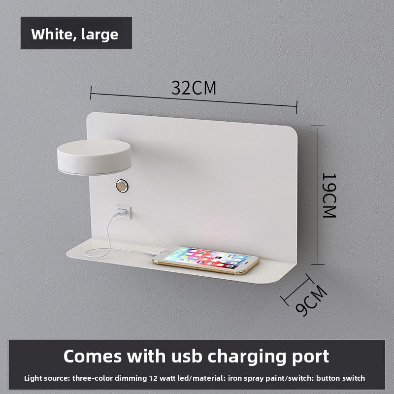 Modern USB LED Wall Lamp with Rotatable Design