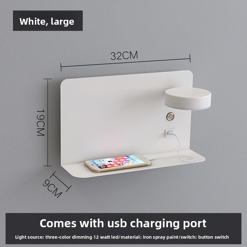 Modern USB LED Wall Lamp with Rotatable Design
