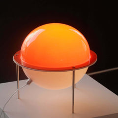 Orange UFO Lamp