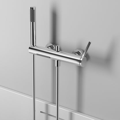 Modern Wall-Mounted Bathroom Mixing Faucet