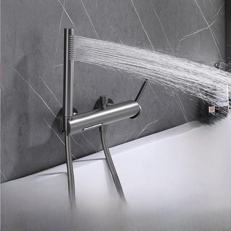 Modern Wall-Mounted Bathroom Mixing Faucet
