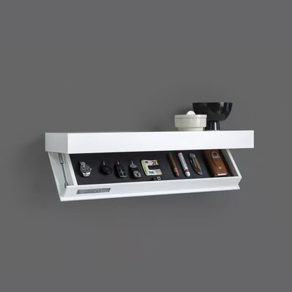 Modern Wall Mounted Wood Wine Cabinet Rack