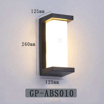 Modern Waterproof Outdoor LED Wall Light