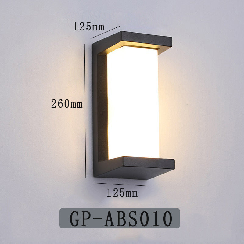 Modern Waterproof Outdoor LED Wall Light