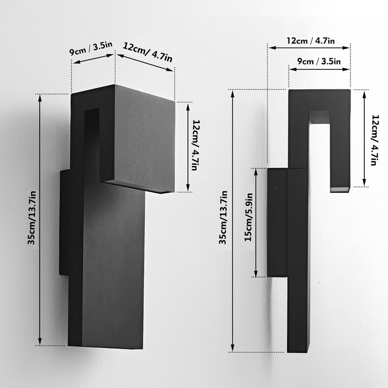 Modern Waterproof Outdoor Wall Light