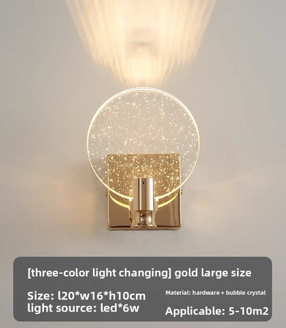 Modern Waterproof Wall Light for Indoor Outdoor Use