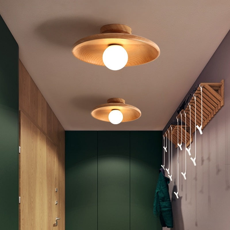 Modern Wooden Ceiling Lamp