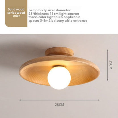 Modern Wooden Ceiling Lamp