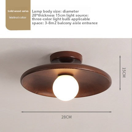 Modern Wooden Ceiling Lamp