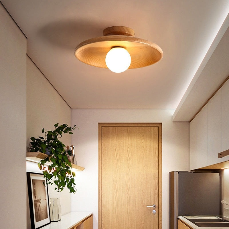 Modern Wooden Ceiling Lamp