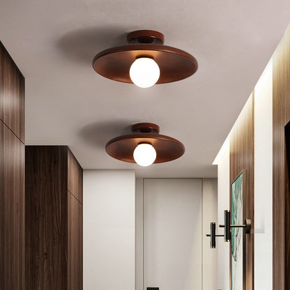 Modern Wooden Ceiling Lamp