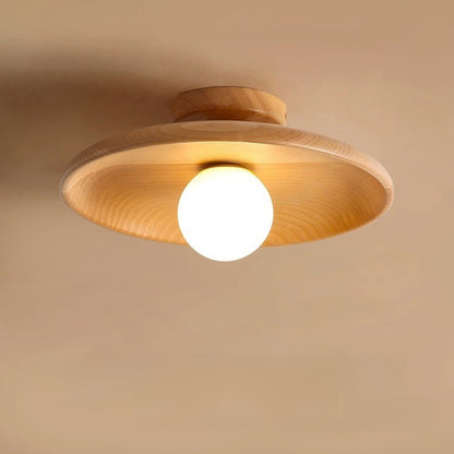 Modern Wooden Ceiling Lamp