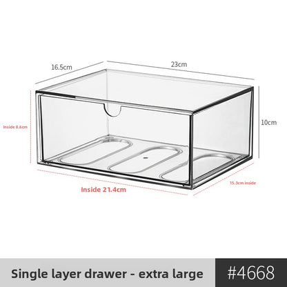 Modular Desktop Drawer Organizer Storage Box