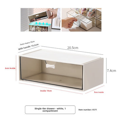 Modular Desktop Drawer Organizer Storage Box