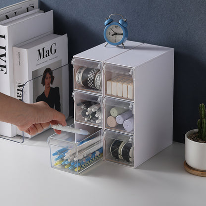 Modular Desktop Drawer Organizer Storage Box