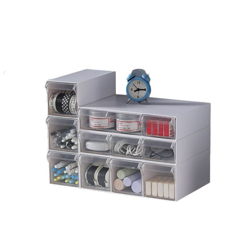 Modular Desktop Drawer Organizer Storage Box