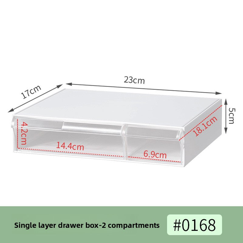 Modular Desktop Drawer Organizer Storage Box