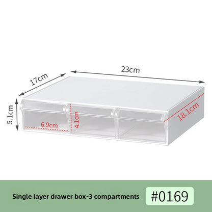 Modular Desktop Drawer Organizer Storage Box