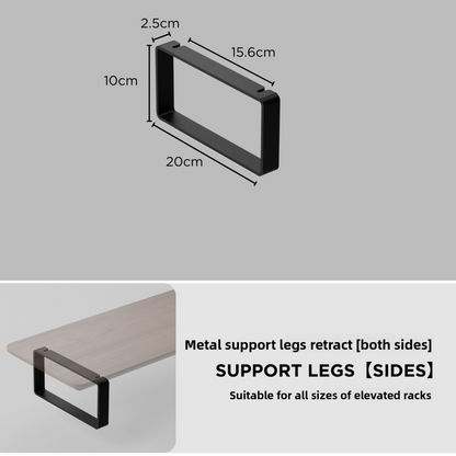 Modular Desktop Organizer Stand with Accessory Holders