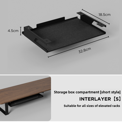 Modular Desktop Organizer Stand with Accessory Holders