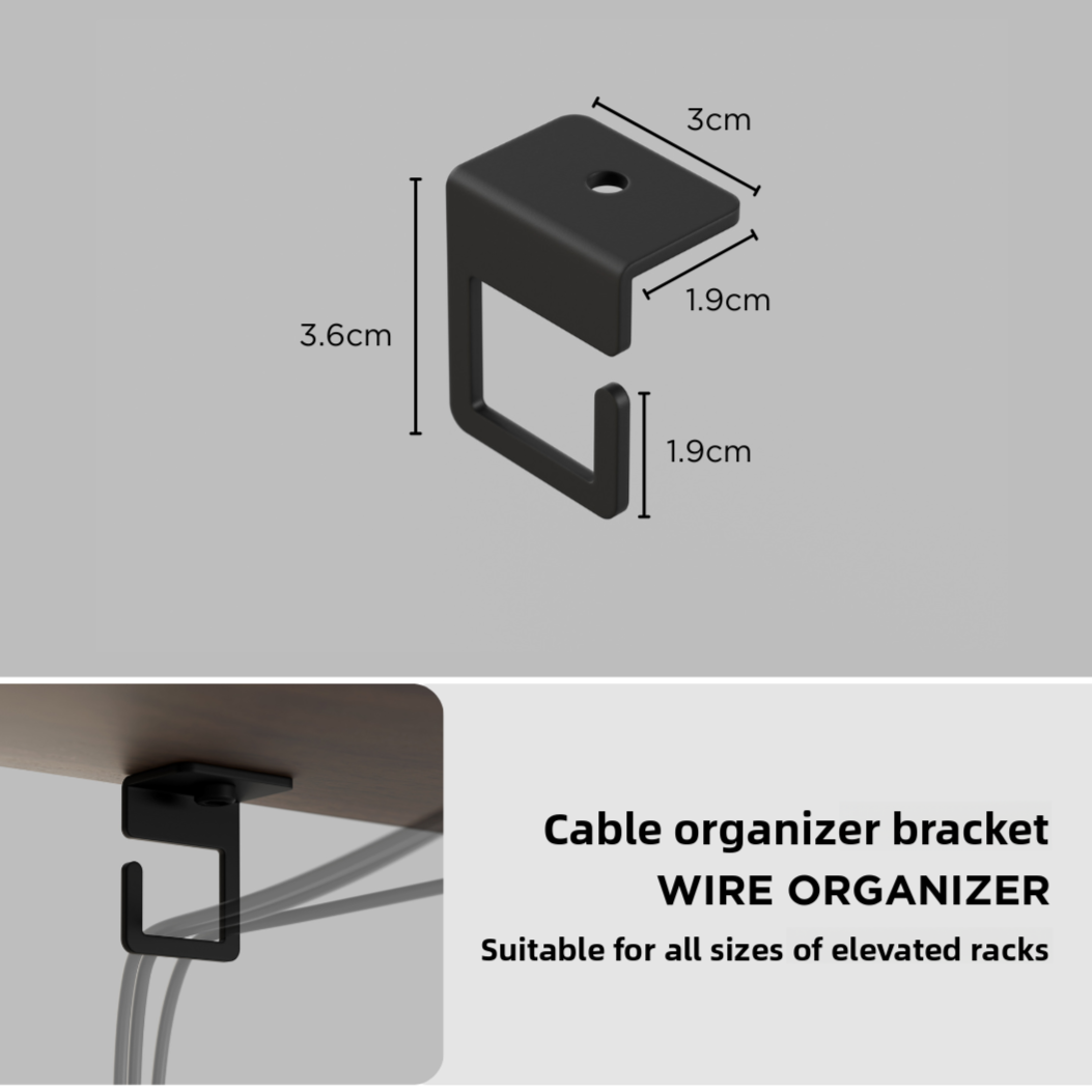 Modular Desktop Organizer Stand with Accessory Holders
