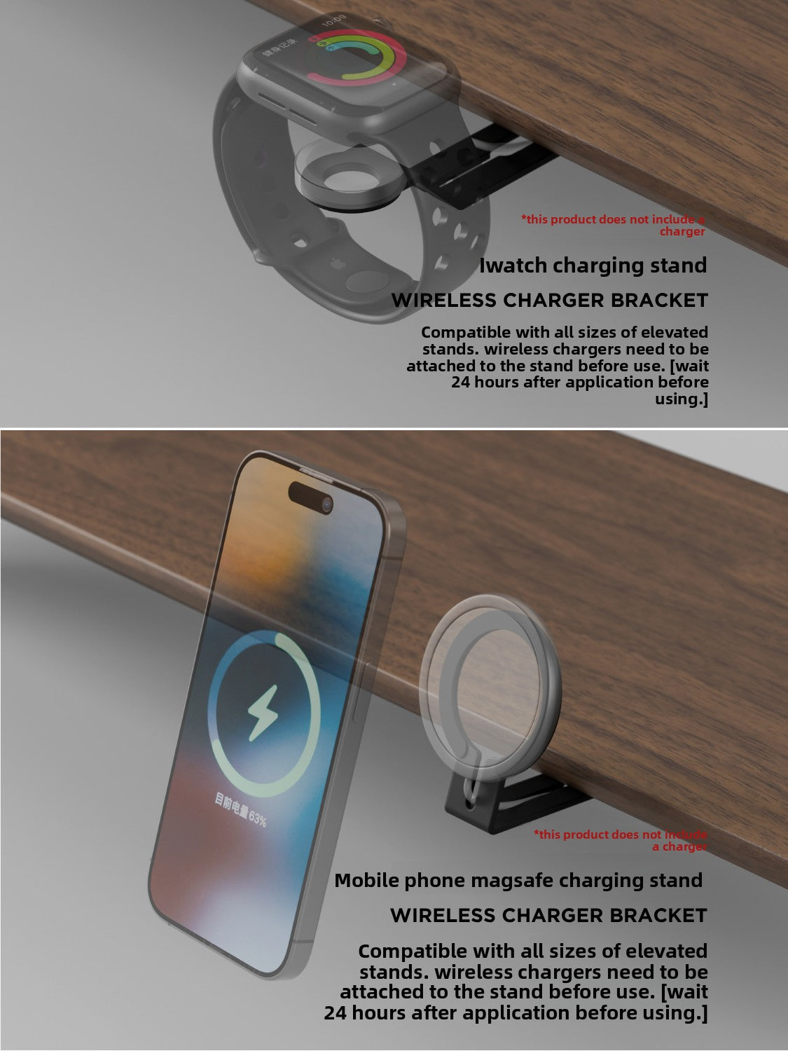 Modular Desktop Organizer Stand with Accessory Holders
