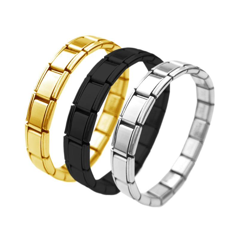 Modular Geometric Elastic Bracelet