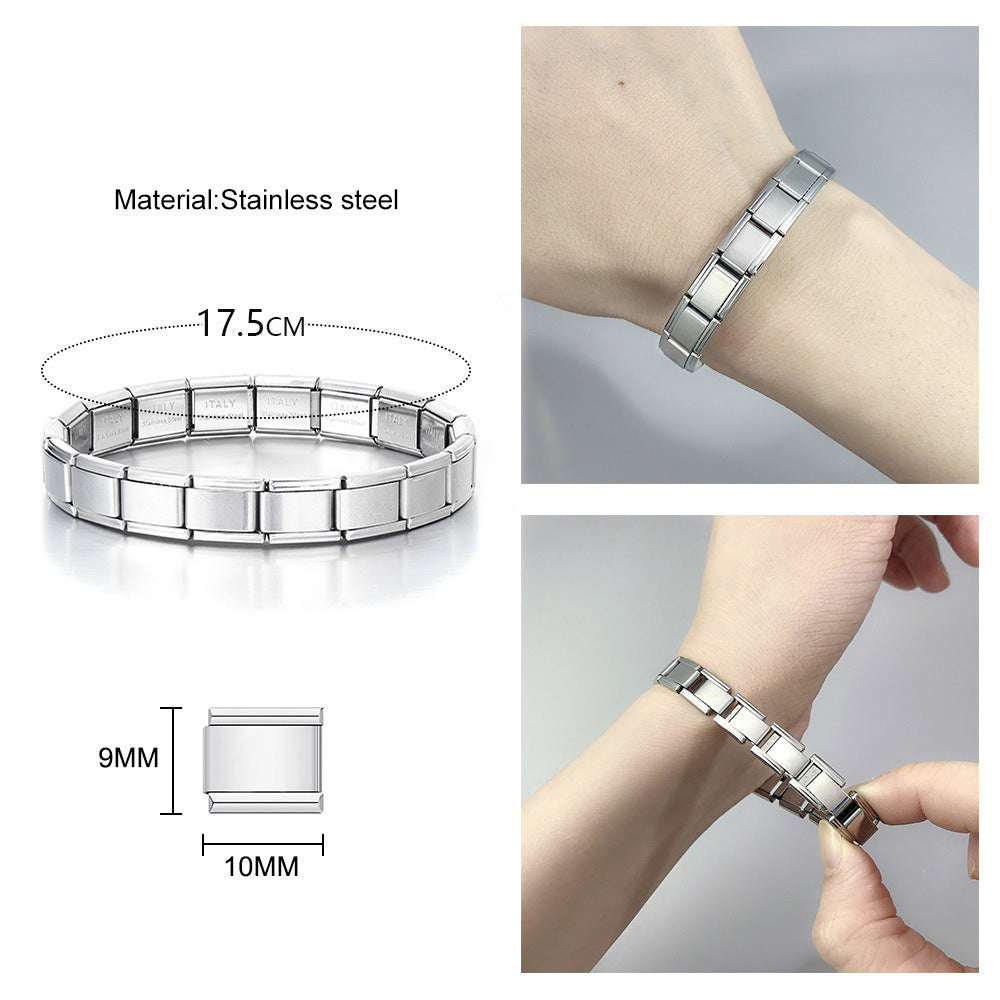 Modular Geometric Elastic Bracelet