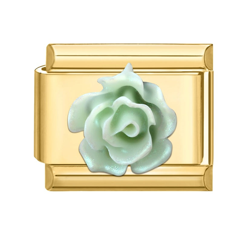 Modular Gold Base Charms for DIY Jewelry