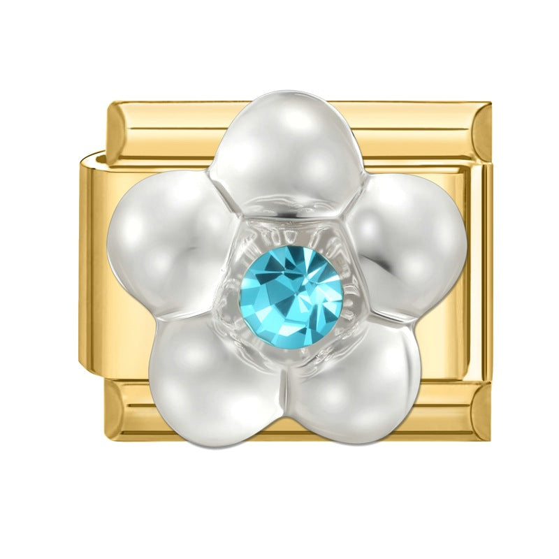 Modular Gold Base Charms for DIY Jewelry