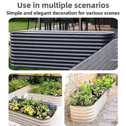 Modular Metal Garden Planting Beds