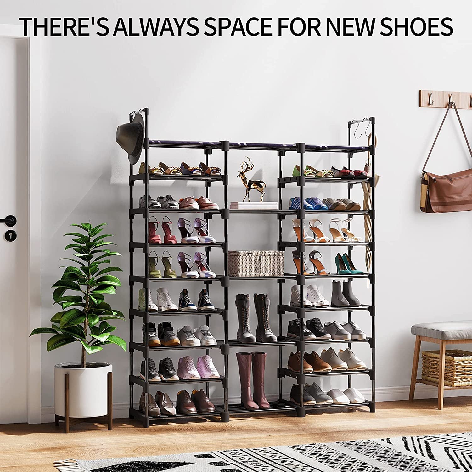 Modular Metal Shoe Storage Rack