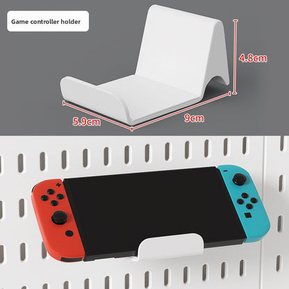 Modular Perforated Wall Panel Storage System
