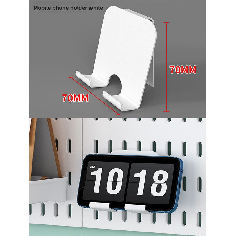 Modular Perforated Wall Panel Storage System