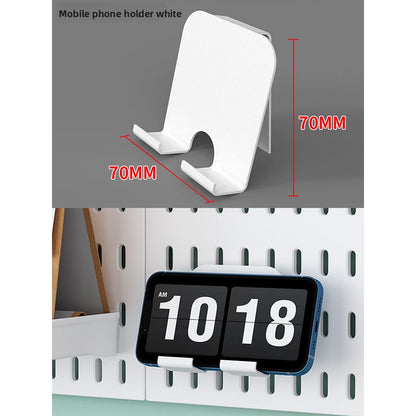 Modular Perforated Wall Panel Storage System