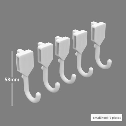 Modular Perforated Wall Panel Storage System