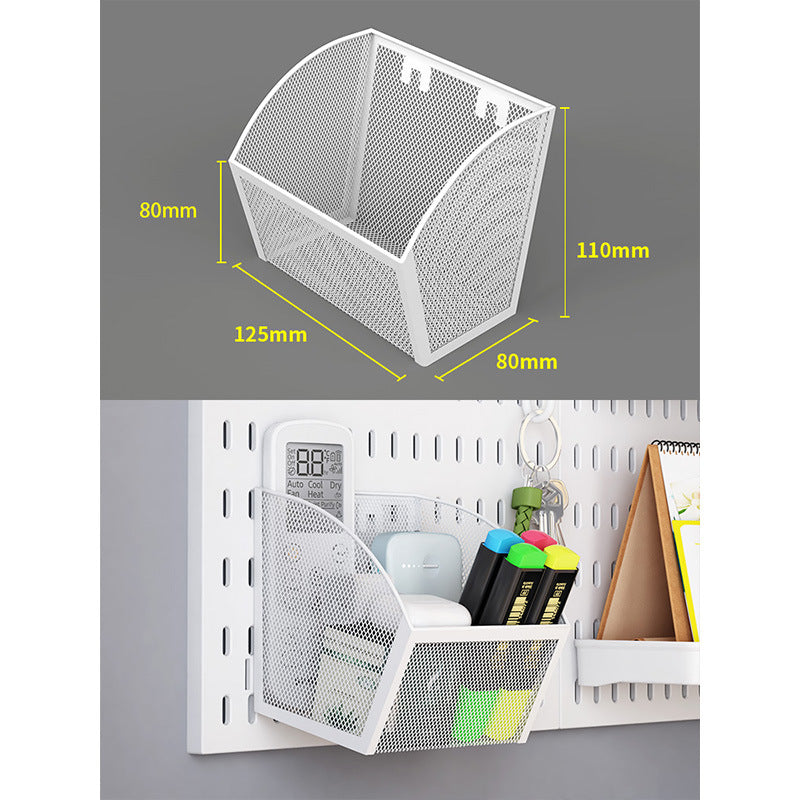 Modular Perforated Wall Panel Storage System