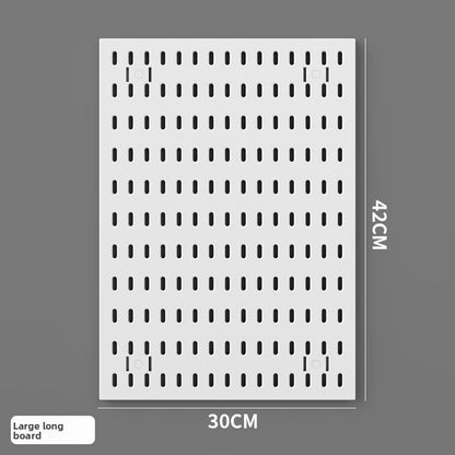 Modular Perforated Wall Panel Storage System