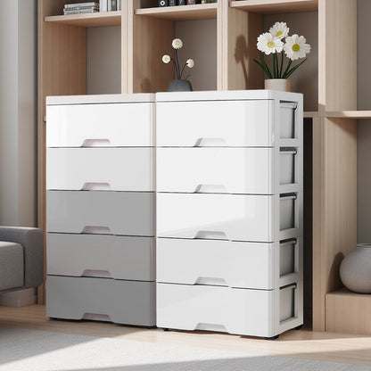 Modular Plastic Drawer Storage Cabinet