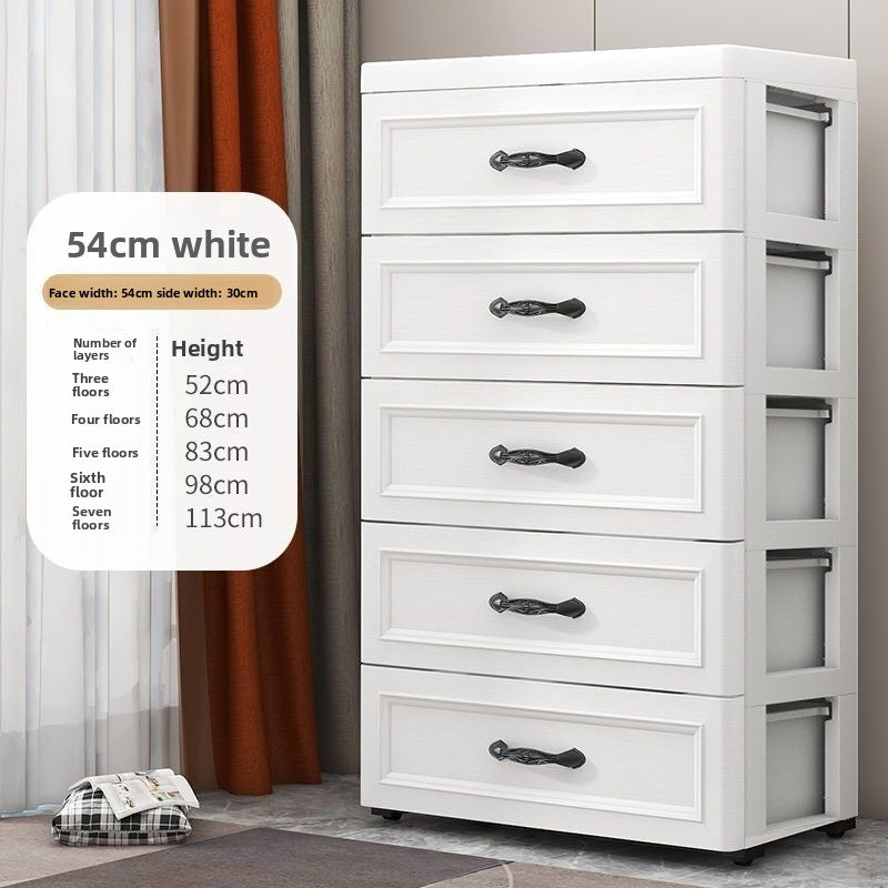 Modular Plastic Drawer Storage Cabinet