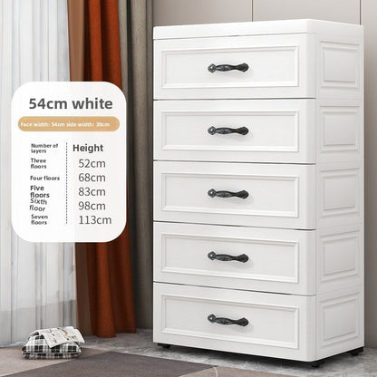 Modular Plastic Drawer Storage Cabinet