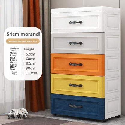 Modular Plastic Drawer Storage Cabinet