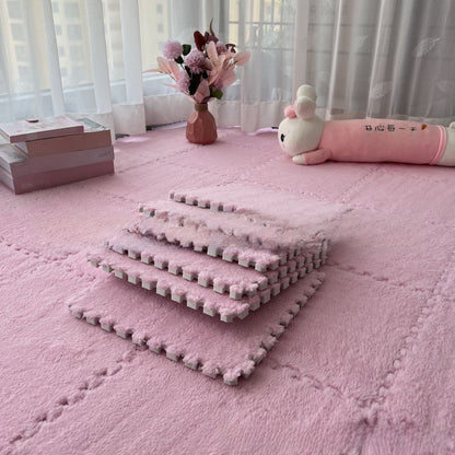Modular Plush Carpet Squares