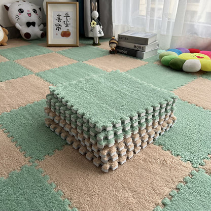 Modular Plush Carpet Squares