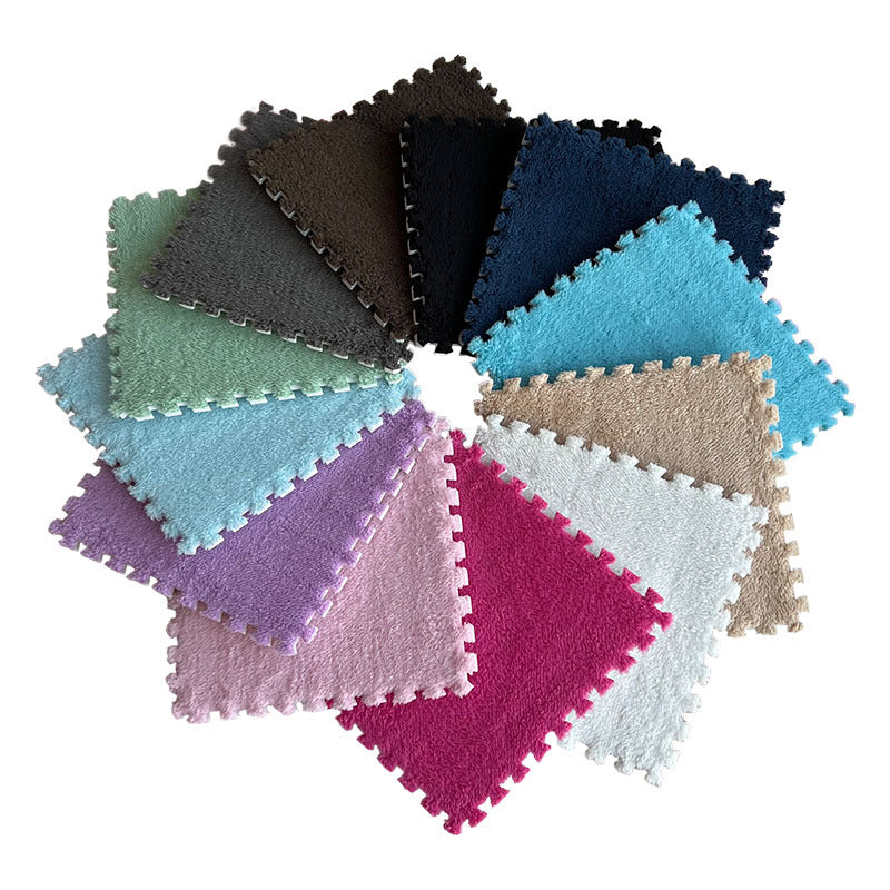 Modular Plush Carpet Squares