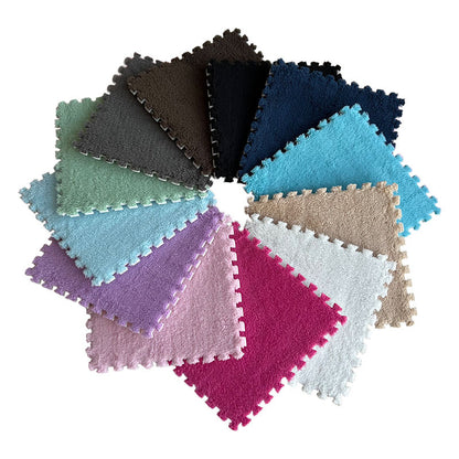 Modular Plush Carpet Squares